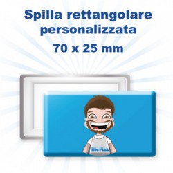 Spilla rettangolare...